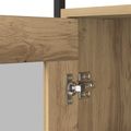 vidaXL Servírovacia skriňa Remeselný dub 100 x 35 x 80 cm