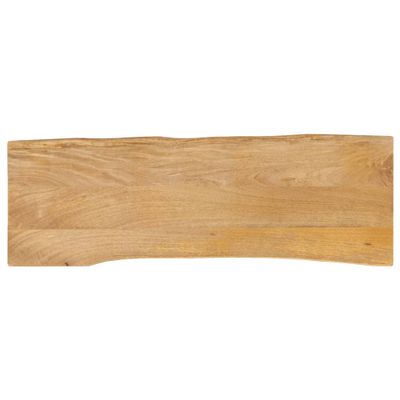 vidaXL Stolová doska 120x40x2,5 cm živý okraj masívny mangovník