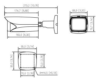 Dahua IP kamera IPC-HFW5442E-ZE-2712-S3