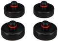 Sada gumových podložiek pre hever JACK PAD SET 4T pre vozy Tesla, stopka 24mm, 4ks SIXTOL