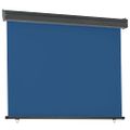 vidaXL Bočná markíza na balkón 125x250 cm, modrá