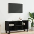 vidaXL TV skrinka 103,5 x 30 x 50 cm Čierny dub Kompozitné drevo