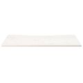 vidaXL Doska stolíka biela 110x60x2,5 cm masívne borovicové drevo