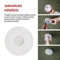 PIR senzor (pohybové čidlo) IP65 2000W, biela