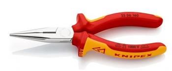 Knipex, 25 06 160, Polokulaté kliešte s brity (Kliešte pre radiotechniku)