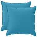 vidaXL Poťah na podložku 2 ks HOUTEN Svetlomodrá 55 x 55 cm Polyester