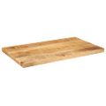 vidaXL Stolová doska 40x20x2,5 cm obdĺžniková, masívne drevo, surové mango