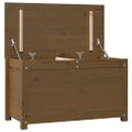 vidaXL Úložný box medovo-hnedý 80x40x45,5 cm masívna borovica