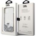 Karl Lagerfeld Case for iPhone 15 Plus 6.7" KLHCP15MLKCNSK Transparent HC LIQ. GLITTER C