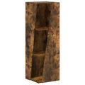 vidaXL Bočná polica 33 x 32 x 100,5 cm Kompozitné drevo Dymová dub