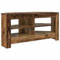 vidaXL RohováTVskriňa 102 x 40,5 x 45 cm Staré drevo Kompozitné drevo