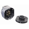 Zásuvka ťažného zariadenia Compass 07451 7 pólov ALU s tesnením