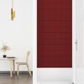vidaXL Nástenné panely 12 ks vínovočervené 90x30 cm látka 3,24 m²