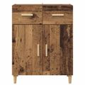 vidaXL Servírovacia skriňa Staré drevo 34 x 69.5 x 89 cm