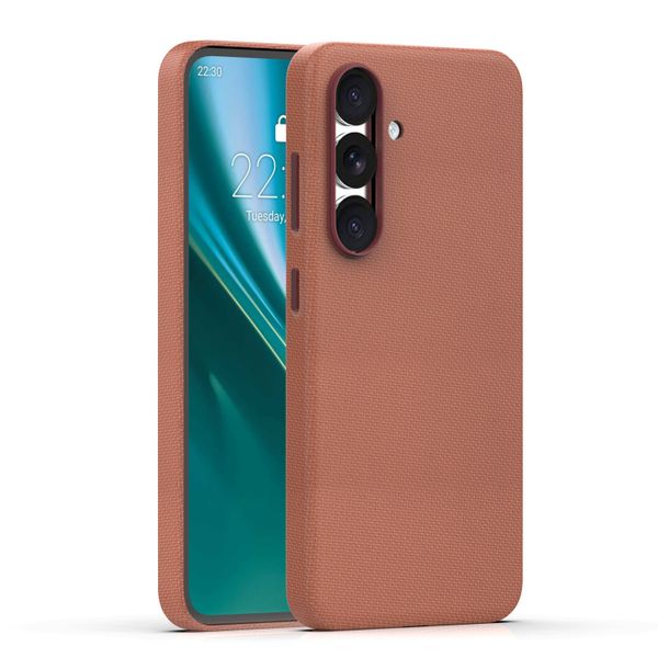 Puzdro Etteri Elegant Mag pre Samsung Galaxy S25 hnedá