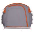 vidaXL Tunelový stan 505 x 330 x 204 cm Šedá a oranžová