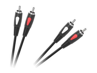 Kábel 2x CINCH - 2x CINCH 1,8 m Cabletech Eco-Line