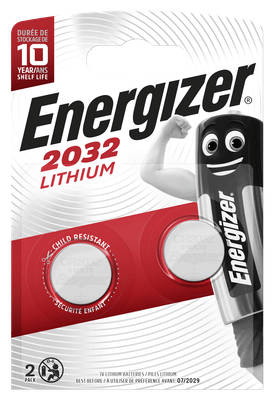 Energizer CR2032 FSB2 lítiové gombíkové batérie 235mAh 3V 2ks 7638900248357