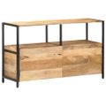 vidaXL Komoda 110x35x65 cm mangovníkový masív