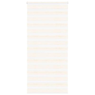 vidaXL Zebra roleta 95x200 cm šírka látky 90,9 cm polyester