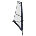 vidaXL Inflatovateľná SUP doska s plachtou APEX 330 x 76 x 15 cm Modrá