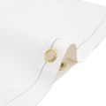 vidaXL Celta, biela Ø 2 m 650 g/m²