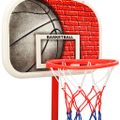 vidaXL Prenosná nastaviteľná basketbalová súprava 138,5-166 cm