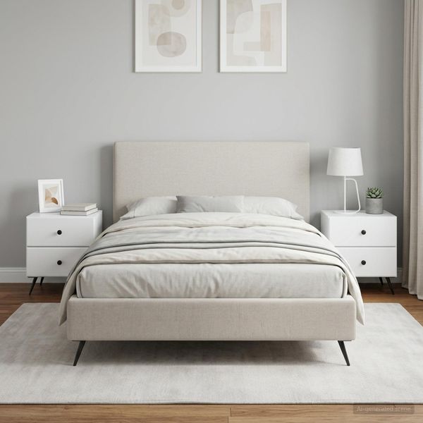 vidaXL Nočný stolík 2 ks Biela 43 x 34,5 x 47,5 cm Kompozitné drevo