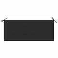 vidaXL 2-miestna záhradná lavica s vankúšom 120 cm eukalyptový masív