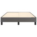 vidaXL Posteľný rám s boxspringom sivý 120x200 cm umelá koža