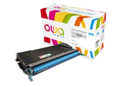 OWA Armor toner kompatibilný s Lexmark C746A1CG, 7000st, modrá/cyan