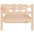 vidaXL Denná posteľ s matracom 90x190 cm masívna borovica