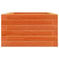 vidaXL Záhradný kvetináč voskovohnedý 70x40x23 cm masívna borovica