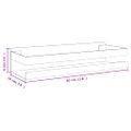 vidaXL Sprchová polica 30x10x6 cm, brúsená, nehrdzavejúca oceľ 304