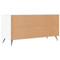 vidaXL TV stolík biely 102x36x50 cm kompozitné drevo