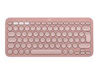 Klávesnica - bezdrôtová - Bluetooth LE - QWERTY - US medzinárodná - tonal rose