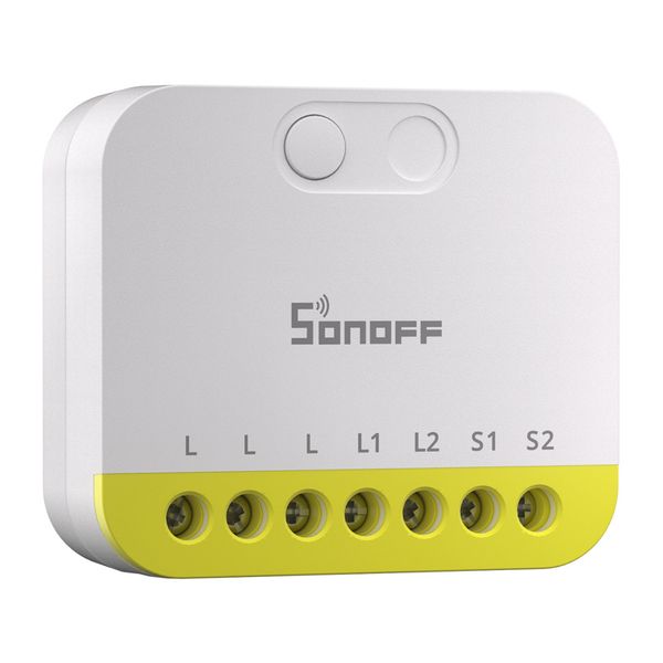 Dvojkanálový mini prepínač bez N Sonoff MINI-ZB2GS-L ZigBee