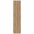 vidaXL Highboard 2 ks Remeselný dub 80 x 42 x 185 cm