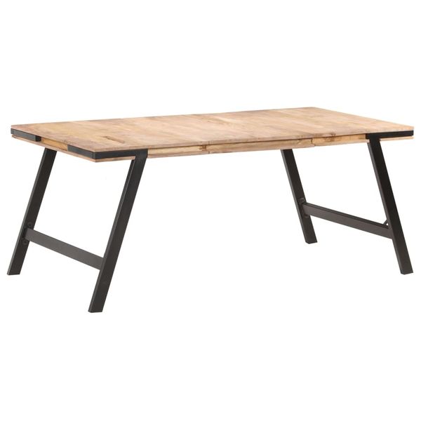 vidaXL Jedálenský stôl 180x90x76 cm mangovníkový masív