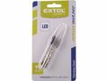 Pinzeta s LED svetlom, dĺžka 95mm, šírka čeľustí 4mm, LED svetlo, nerez EXTOL-CRAFT