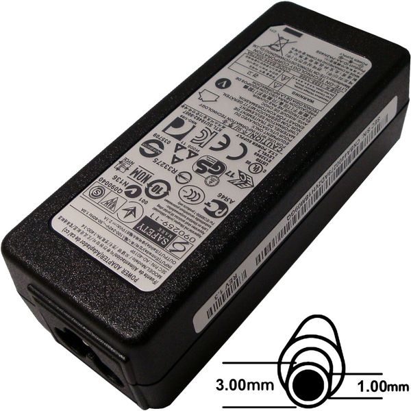 Napájací adaptér 40W, 19V 3.0x1.0, originál Samsung