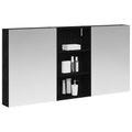 vidaXL Set kabinetov do kúpeľne 3 ks 140 x 14,5 x 70 cm