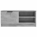 vidaXL TV stolíky 2 ks betónovosivé 80x35x36,5 cm spracované drevo