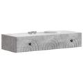 vidaXL Nástenný bočný stôl 87,5 x 34,5 x 17 cm Kompozitné drevo