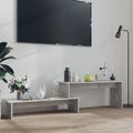 vidaXL TV skrinka betónovo-sivá 180x30x43 cm drevotrieska
