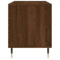 vidaXL Skrinka na platne hnedý dub 100x38x48 cm kompozitné drevo