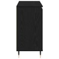 vidaXL Servírovacia skriňa Čierny dub 101,5 x 35 x 70 cm