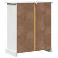 vidaXL Kúpeľňová skriňa VIGO Biela a antik biela 68 x 34 x 80 cm