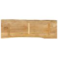 vidaXL Stolová doska 120x40x2,5 cm živý okraj masívny mangovník