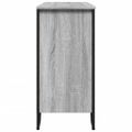 vidaXL Komoda sivá sonoma 101x35,5x74,5 cm kompozitné drevo